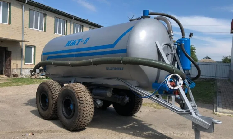 Бочка навозу МЖТ-8 вакумна з розкидачем - фото № 5