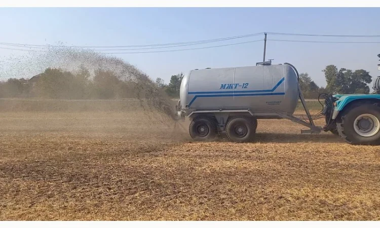 Бочка МЖТ-12 навозу з насосом розкидачем та мішалкою - фото № 7