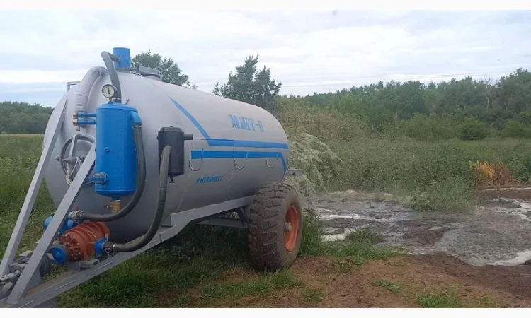 Бочка МЖТ-6 вакумна для навозу чи води - фото № 2