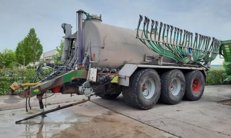 Причіпний розкидач органічних добрив Meyer-Lohne PW 22000 TR + Wienhof 15m Schleppschuh - фото № 1