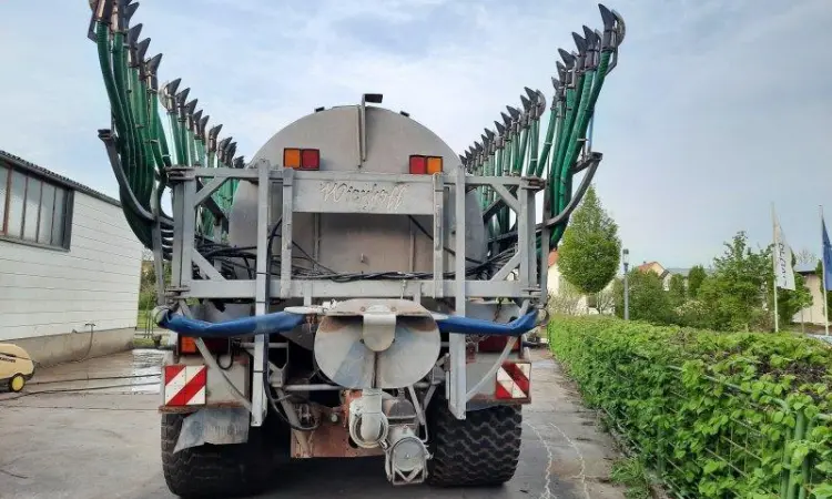 Причіпний розкидач органічних добрив Meyer-Lohne PW 22000 TR + Wienhof 15m Schleppschuh - фото № 2