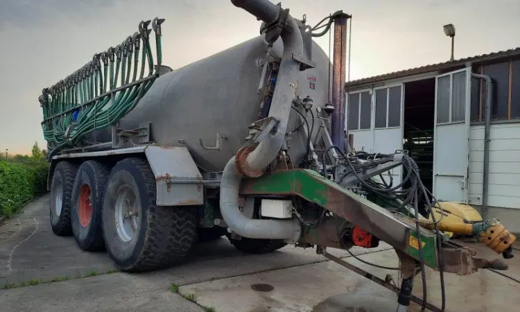 Причіпний розкидач органічних добрив Meyer-Lohne PW 22000 TR + Wienhof 15m Schleppschuh - фото № 3