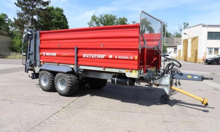 Розкидач органічних добрив Metal-fach Miststreuer Dunststreuer N280/2-10T BATALION - фото № 2