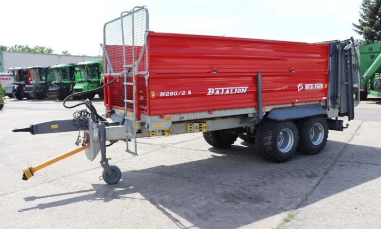 Розкидач органічних добрив Metal-fach Miststreuer Dunststreuer N280/2-10T BATALION - фото № 4