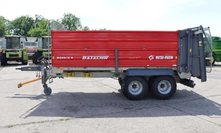 Розкидач органічних добрив Metal-fach Miststreuer Dunststreuer N280/2-10T BATALION - фото № 5