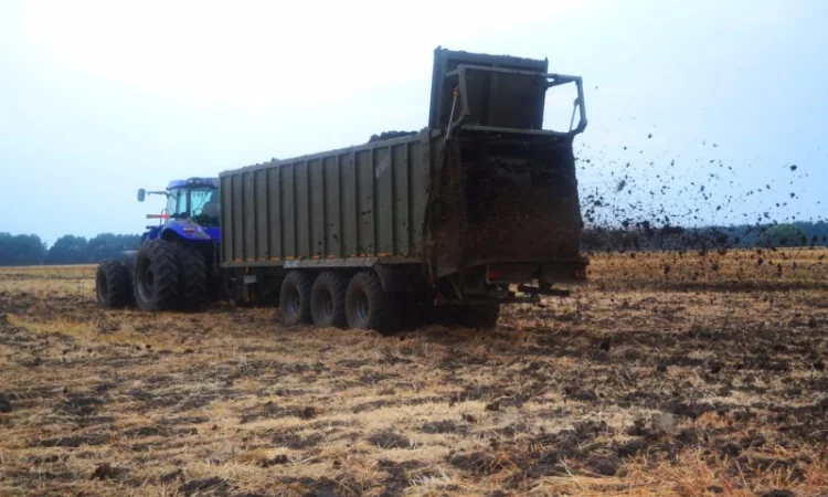 Гноєрозкидач, розкидач органічних добрив ТЗП Атлант Кобзаренка - фото № 3
