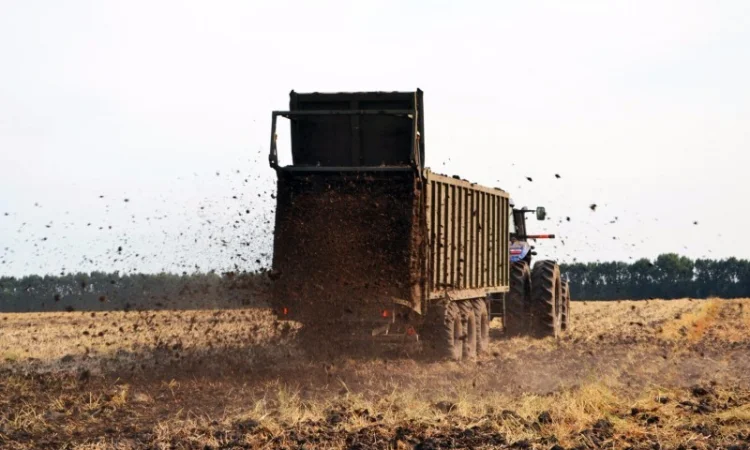 Гноєрозкидач, розкидач органічних добрив ТЗП Атлант Кобзаренка - фото № 4