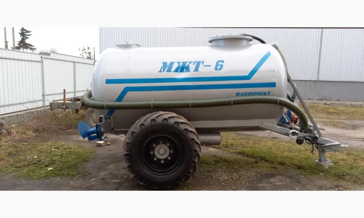 Бочка для викачки навозу та розкидання МЖТ-6 (6м3) - фото № 1