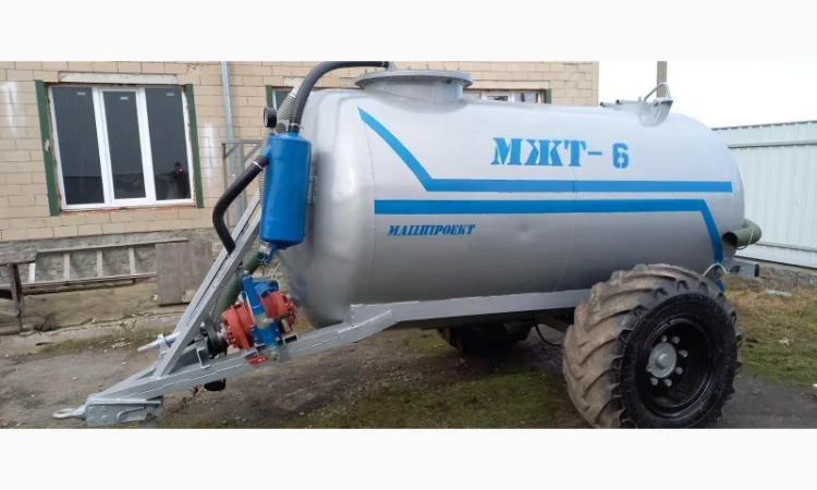 Бочка для викачки навозу та розкидання МЖТ-6 (6м3) - фото № 2