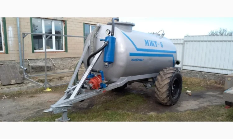 Бочка для викачки навозу та розкидання МЖТ-6 (6м3) - фото № 4