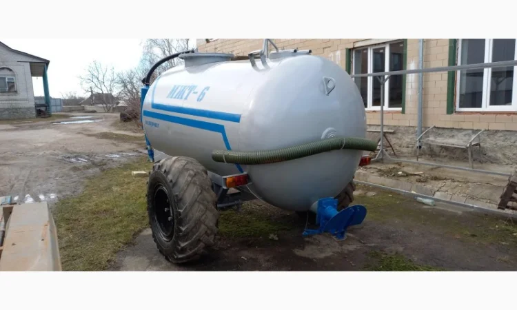 Бочка для викачки навозу та розкидання МЖТ-6 (6м3) - фото № 5