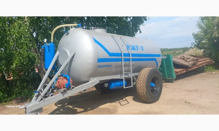 Бочка вакумна МЖТ-8 для навозу - фото № 1