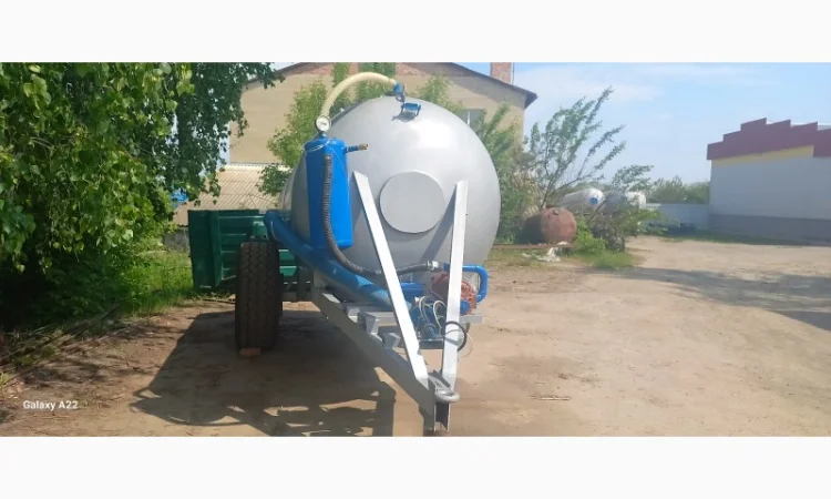 Бочка вакумна МЖТ-8 для навозу - фото № 2