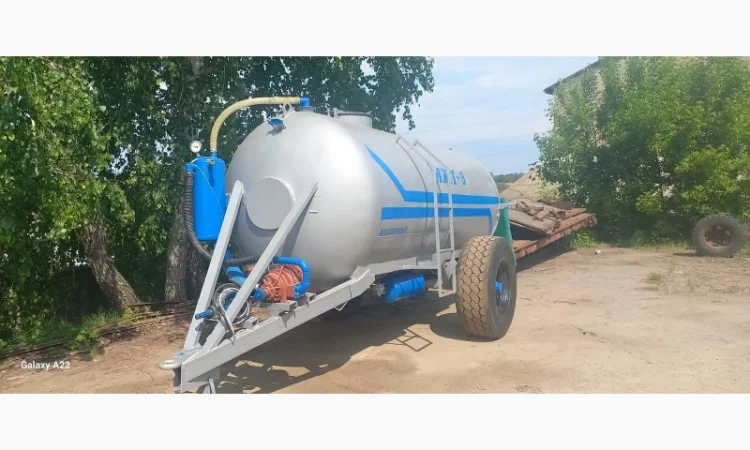 Бочка вакумна МЖТ-8 для навозу - фото № 3