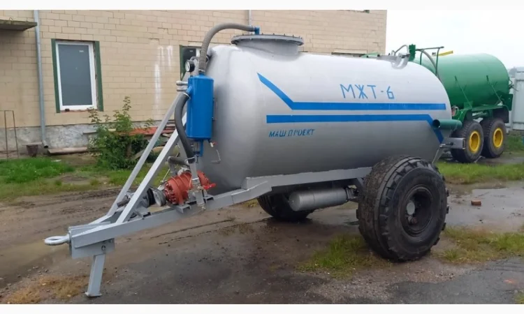 Бочка МЖТ-6 для розкидання рідкого навозу - фото № 1