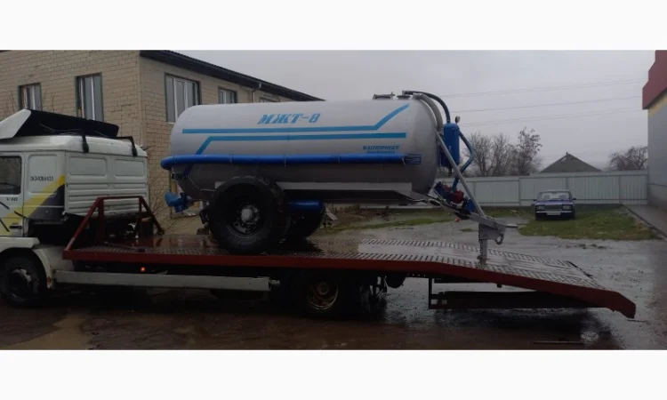 МЖТ-8 вакумна бочка до МТЗ-892 для води чи з розкидачем навозу - фото № 3