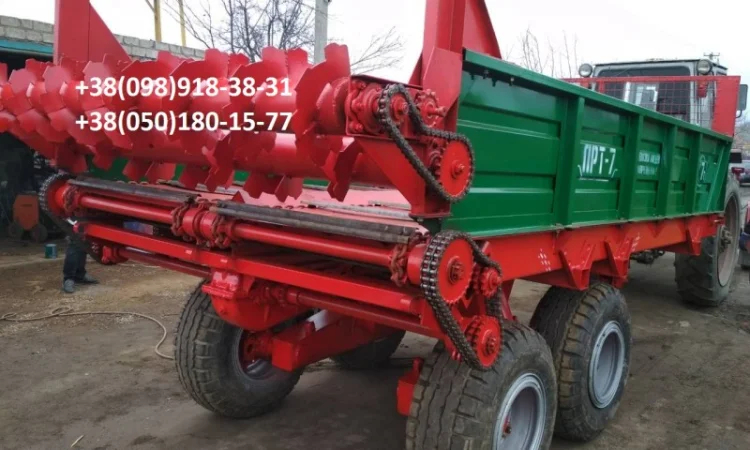Разбрасыватель органических удобрений ПТР-7 - фото № 2