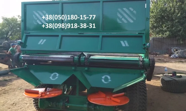 Навозоразбрасыватель ПРТ-7 под куриный помет - фото № 1