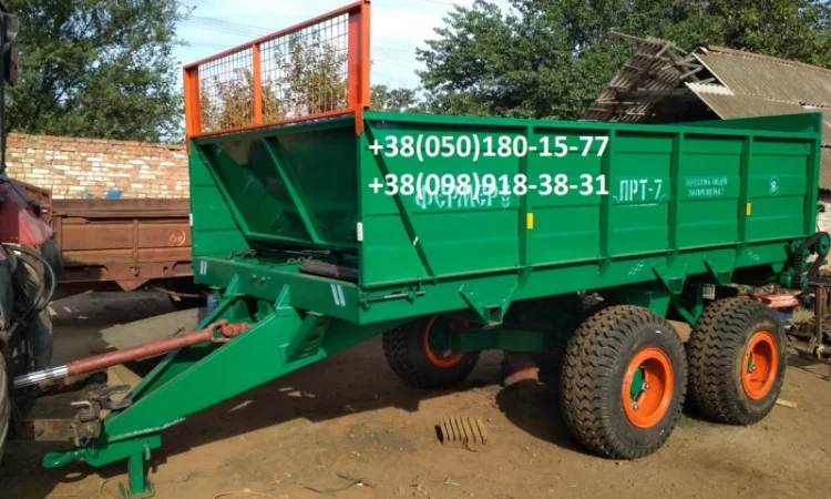 Навозоразбрасыватель ПРТ-7 под куриный помет - фото № 2
