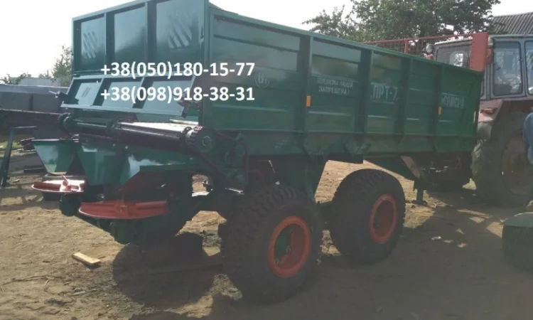 Навозоразбрасыватель ПРТ-7 под куриный помет - фото № 4