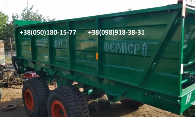 Навозоразбрасыватель ПРТ-7 под куриный помет - фото № 5