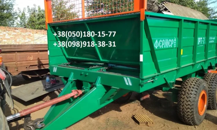Навозоразбрасыватель ПРТ-7 под куриный помет - фото № 6