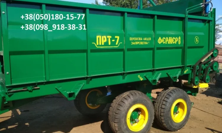 Разбрасыватель куриного помету. ПРТ-7 - фото № 4