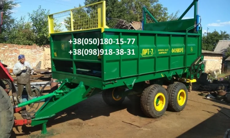 Разбрасыватель куриного помету. ПРТ-7 - фото № 5