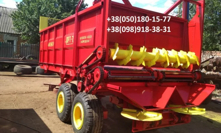 Розкидач курячого навозу. ПРТ-7 - фото № 1