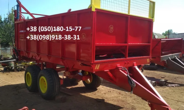 Розкидач курячого навозу. ПРТ-7 - фото № 3