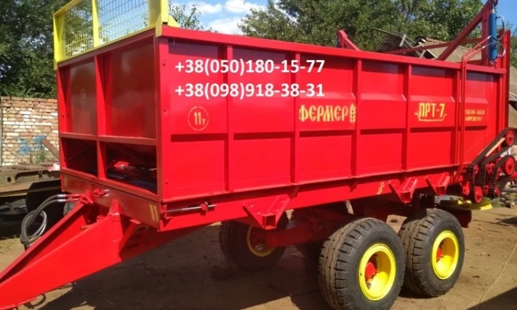 Розкидач курячого навозу. ПРТ-7 - фото № 7