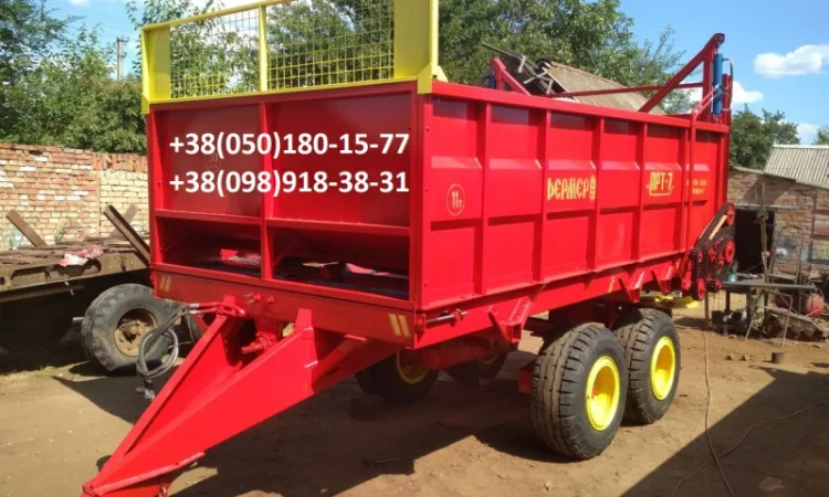 Розкидач курячого навозу. ПРТ-7 - фото № 9