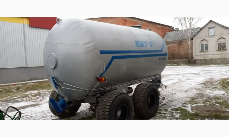 Бочка МЖТ-12 для викачки і розкидання навозу 12-14м - фото № 2