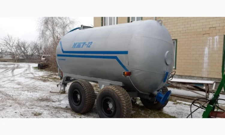 Бочка МЖТ-12 для викачки і розкидання навозу 12-14м - фото № 3