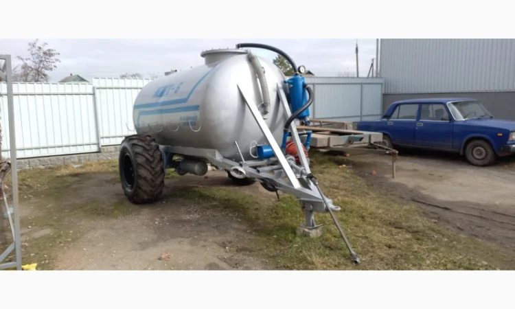 Причіп-бочка МЖТ-6 вакумна з розкидачем навозу - фото № 7