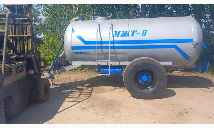 Бочка для навозу МЖТ-8 до трактору МТЗ - фото № 2