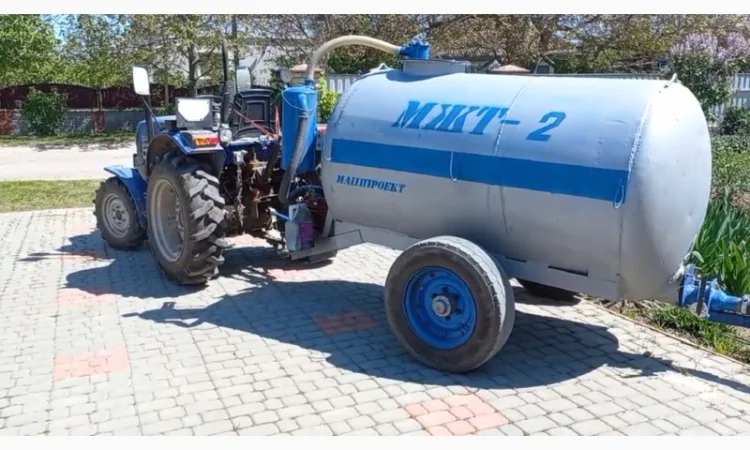 Бочка МЖТ-2 асенізаційна з розкидачем - фото № 5