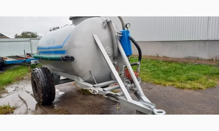 Бочка МЖТ-6 для рідкого навозу та розкидачем 12-14м - фото № 2
