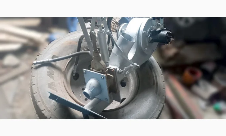 Насос+мішалка+розкидач для Бочки МЖТ для навозу - фото № 4