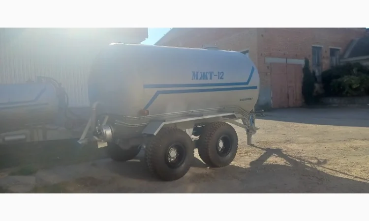 Бочка навозу МЖТ-12 (12м3) з розкидачем та мішалкою - фото № 8