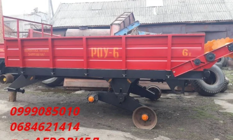 Разбрасыватель органических удобрений РОУ-6.(ПРТ) - фото № 1