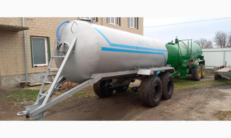 Бочка для навозу МЖТ-10 (10м3) самовиливна - фото № 2