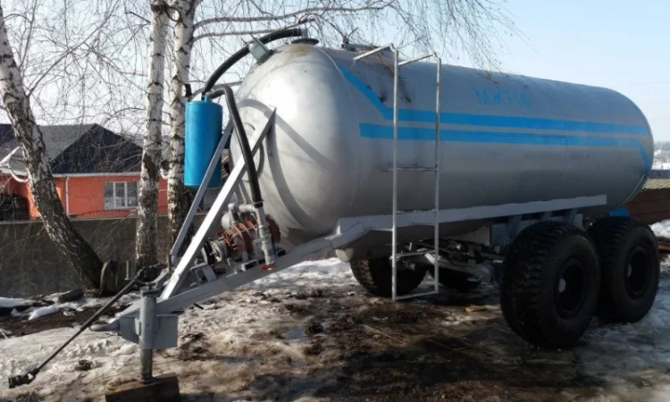 Бочка-розкидач навозу МЖТ-10 вакумна - фото № 2