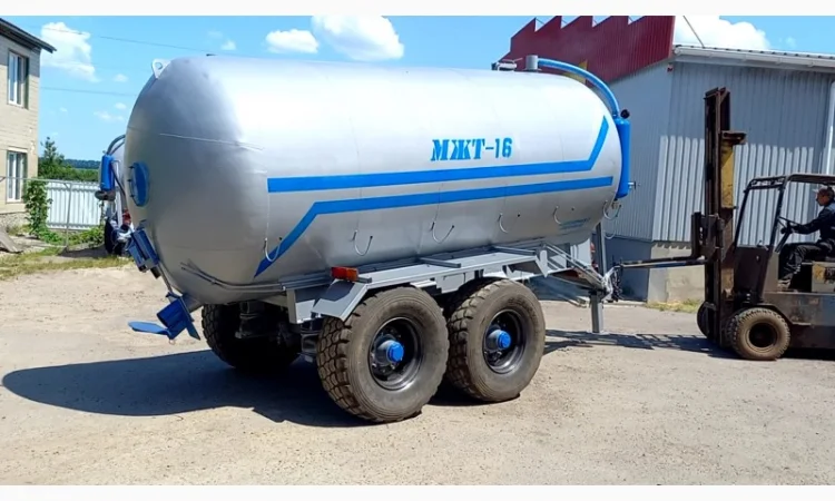 Бочка МЖТ-16 пневмоход вакумна для навозу - фото № 1