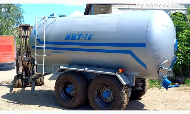 Бочка МЖТ-16 пневмоход вакумна для навозу - фото № 2