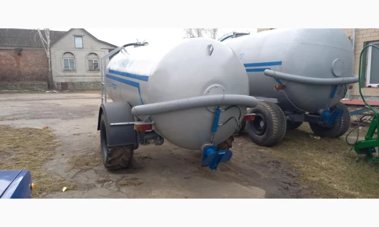 Вакумна бочка одноосна МЖТ-8 для навозу - фото № 2