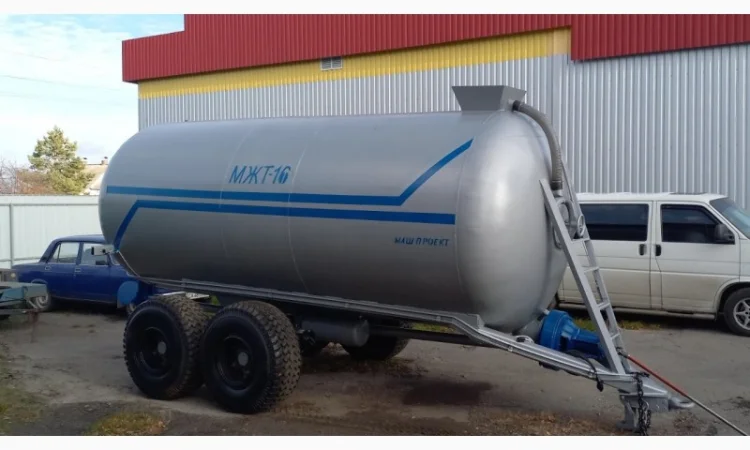 Бочка-розкидач навозу МЖТ 16 (16м3) - фото № 2