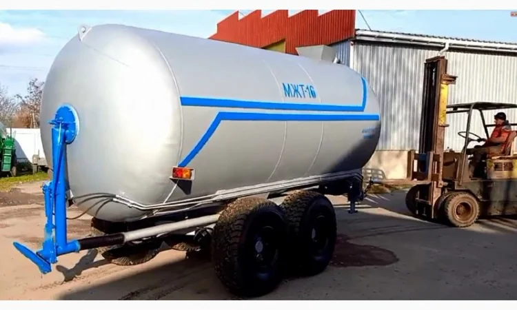 Бочка-розкидач навозу МЖТ 16 (16м3) - фото № 3