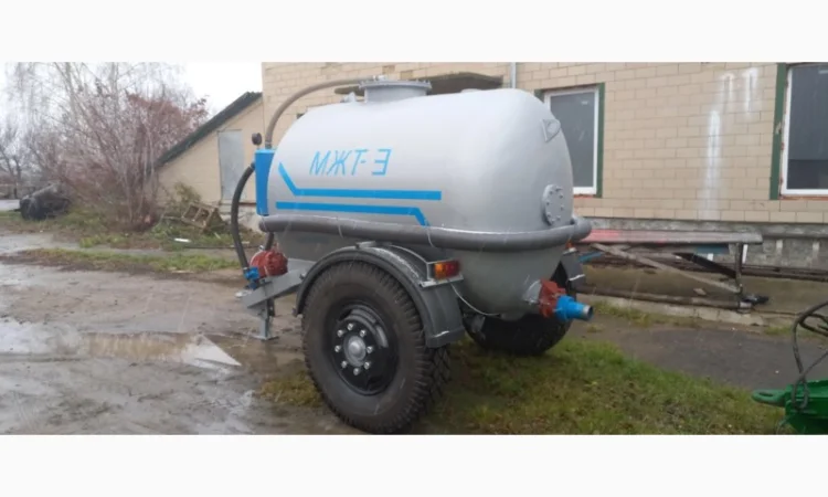 Бочка для стоків МЖТ-3 (3м3) з вакумною установкою - фото № 2