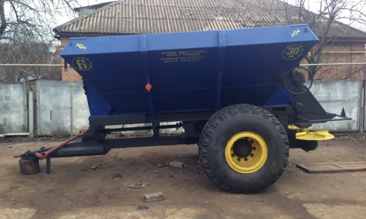 МВУ-6, РУМ-6 розкидач мінеральних добрив - фото № 1